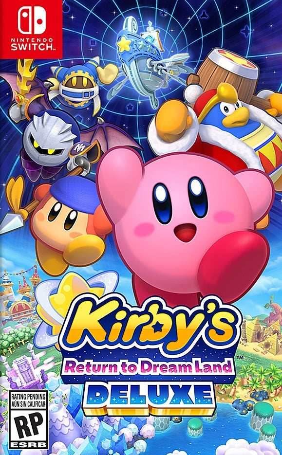 Kirby's Return to Dream Land Deluxe (Nintendo Switch) - Brand New