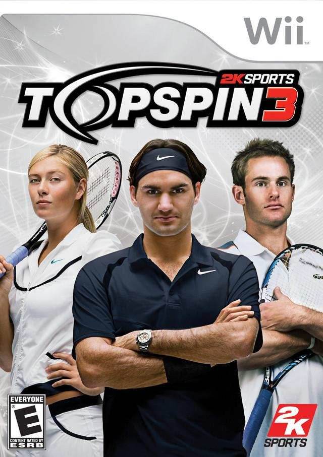Top Spin 3 (Wii) - Game Manual Only