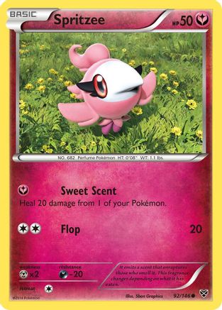 Spritzee 092/146 - XY Base Set