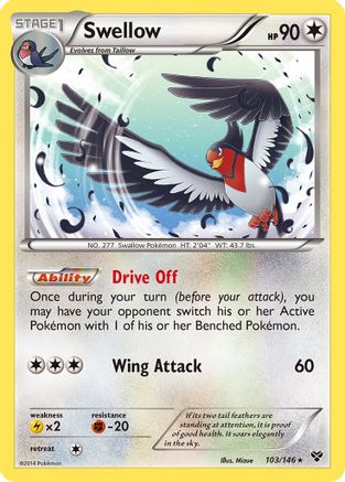 Swellow 103/146 - XY Base Set