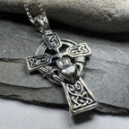 Galway Claddagh Cross Necklace