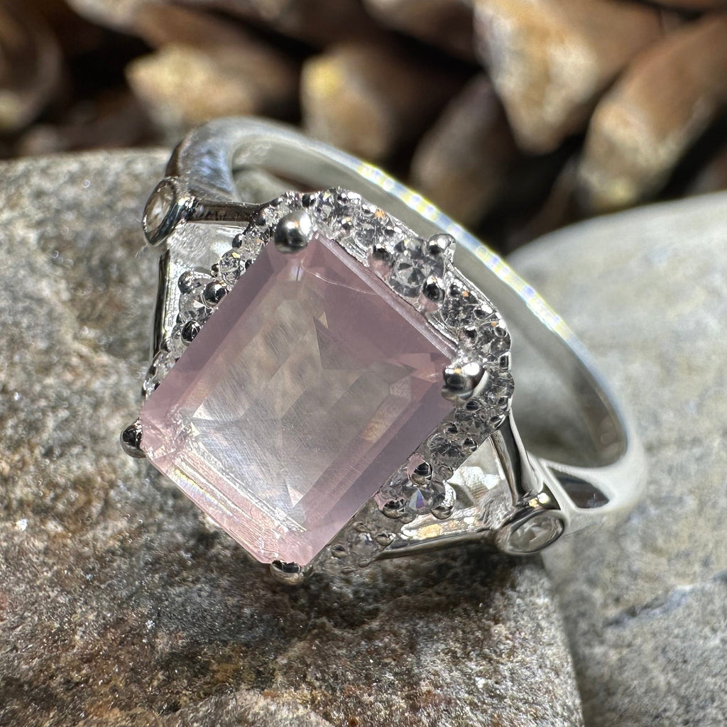 Tianna Rose Quartz Ring