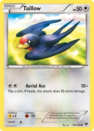 Taillow 102/146 - XY Base Set