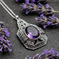 Victorian Marcasite Necklace