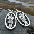 Tartan Bagpiper Earrings