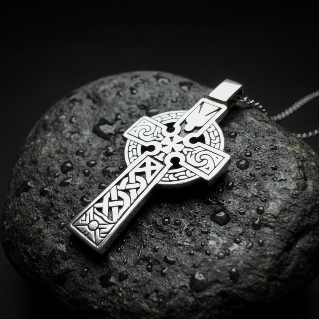 Canice Celtic Cross Necklace