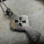 Saint Cuthbert Celtic Cross Necklace