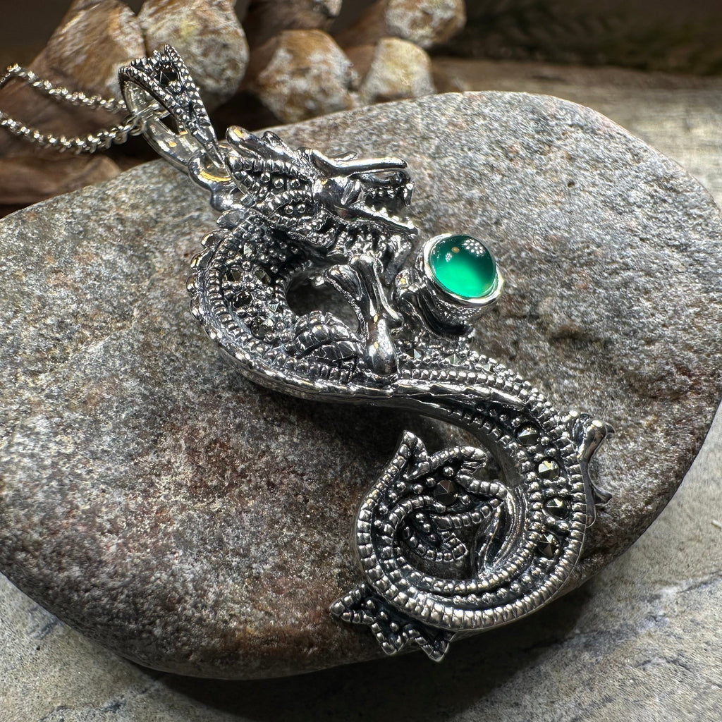 Keith Jack Celtic Dragon Necklace