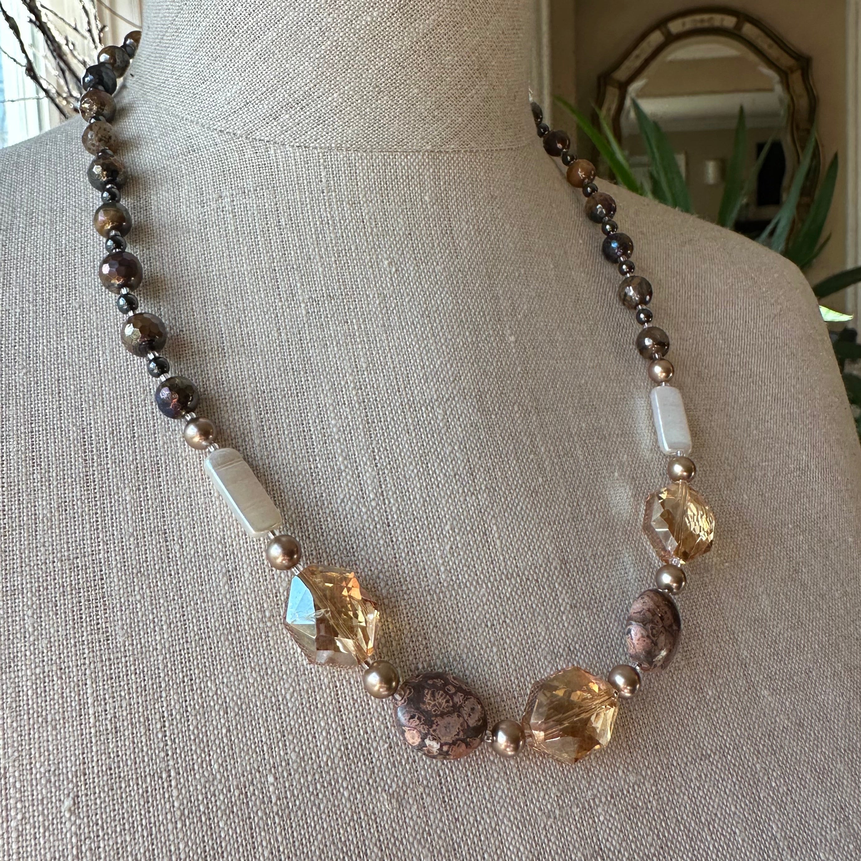Islay Quartz Crystal Necklace