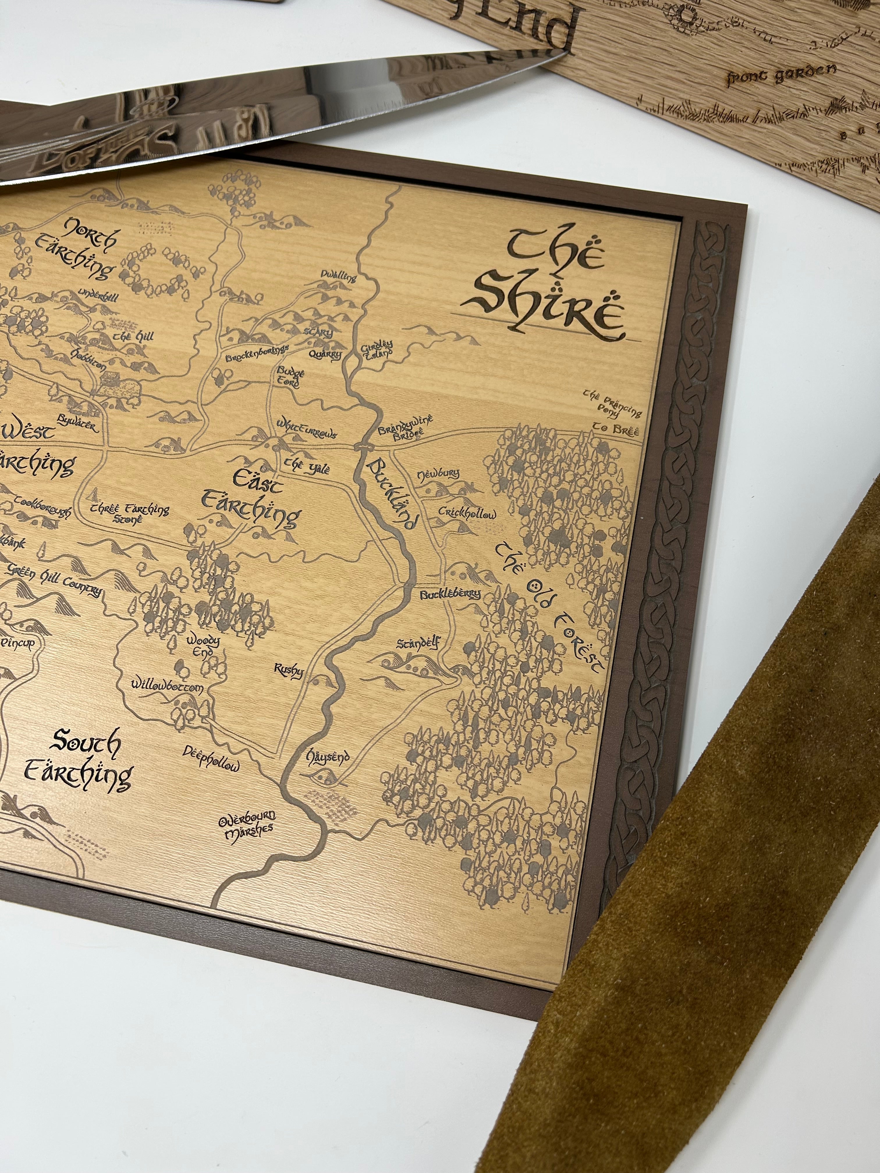 LOTR Map of the Shire | Middle Earth