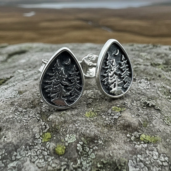 Tree of Life Stud Earrings