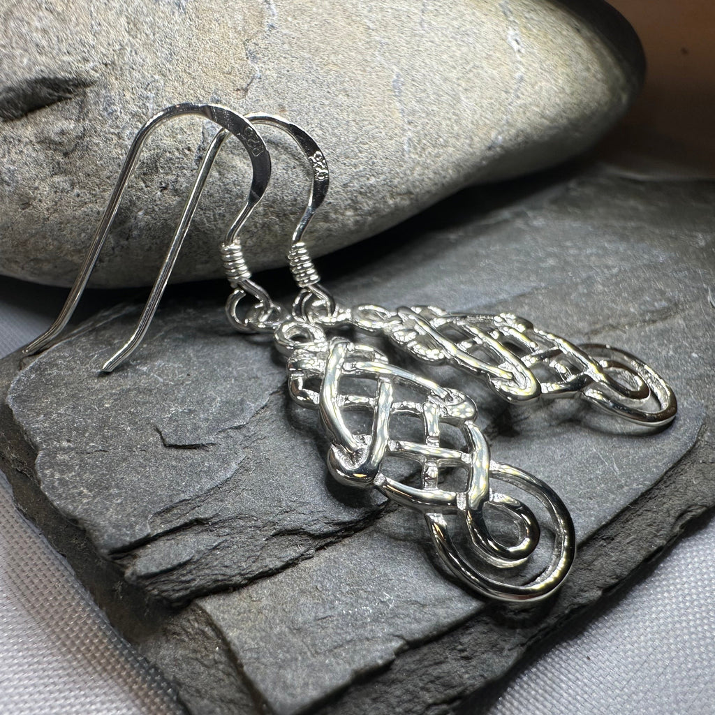Iorna Celtic Dragon Earrings