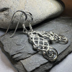 Iorna Celtic Dragon Earrings