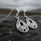Celtic Raindrop Earrings