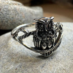 Hollie Owl Ring