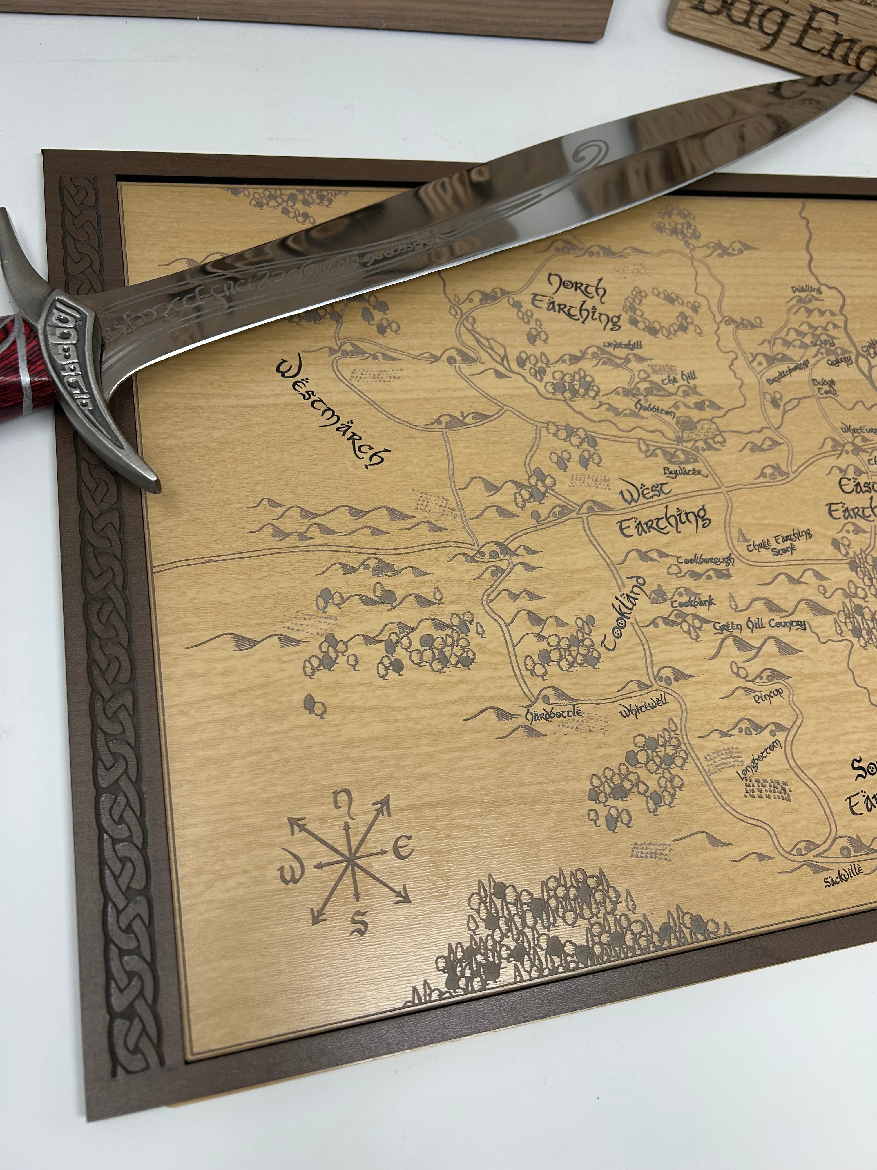 LOTR Map of the Shire | Middle Earth