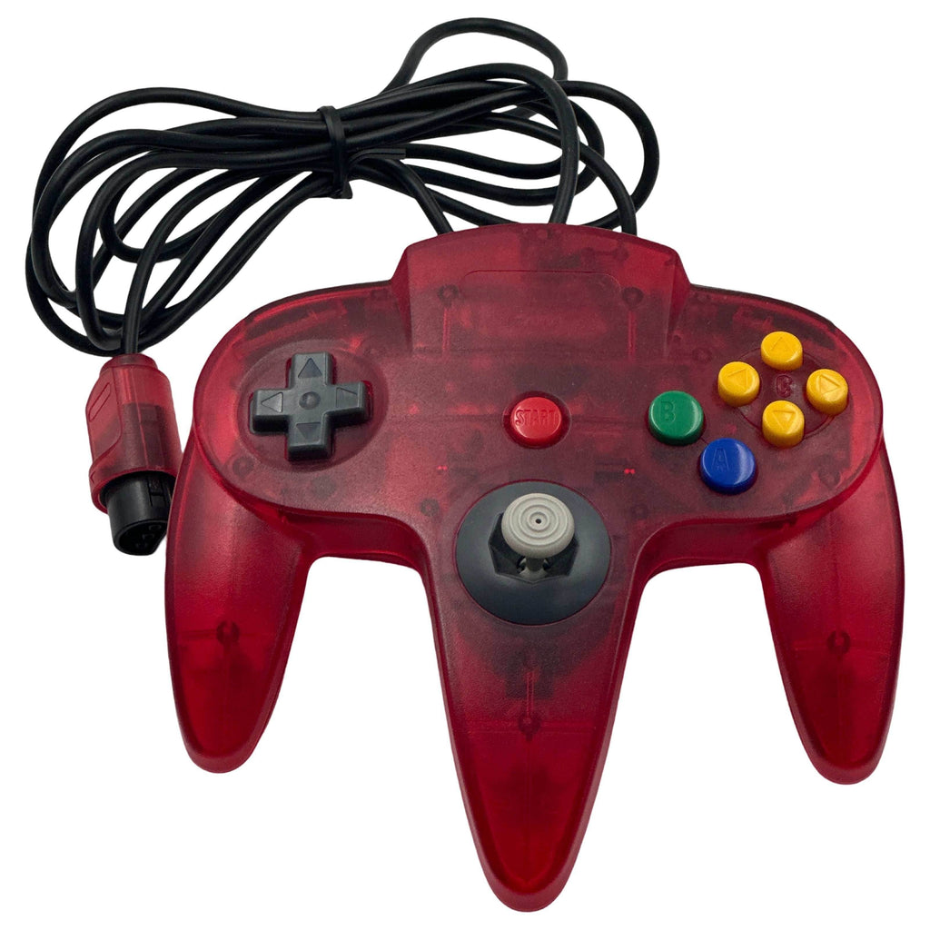 Nintendo 64 Controllers - N64 - (LOOSE) - No Name (Red)