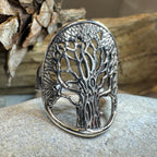 Realistic Tree of Life Ring