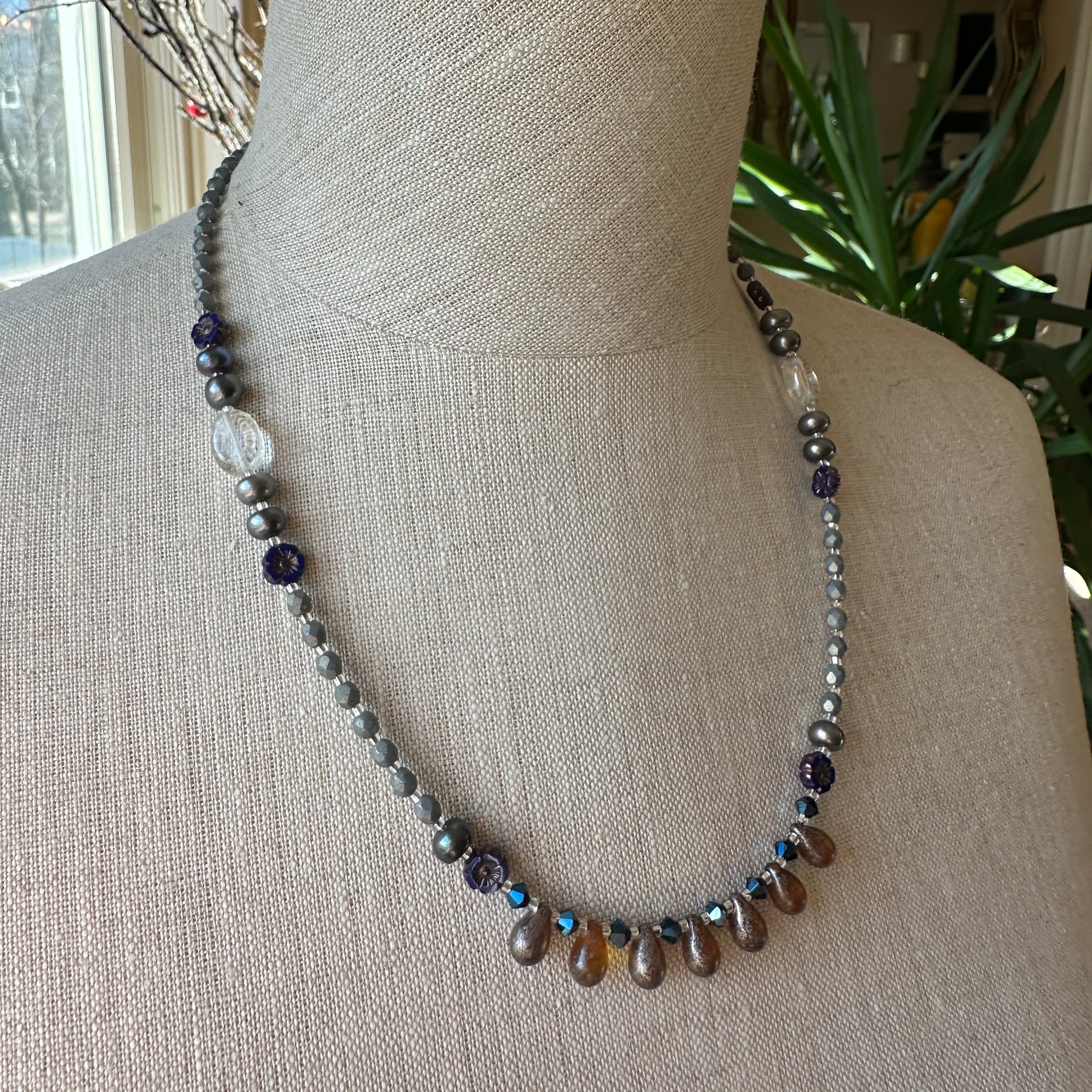 Celtic Twilight Crystal Necklace