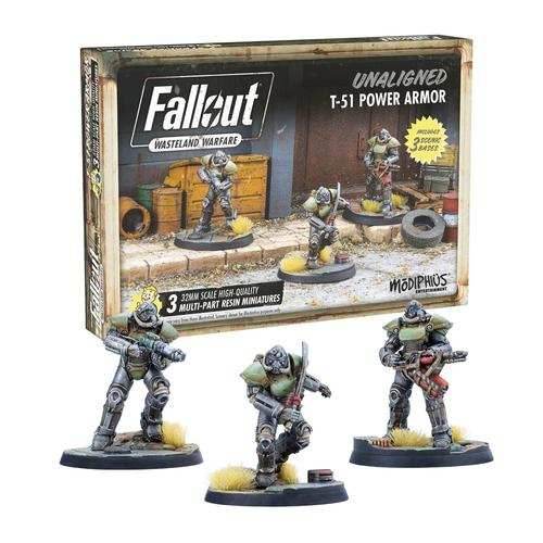 Fallout: Wasteland Warfare - Unaligned - T-51 Power Armour - 