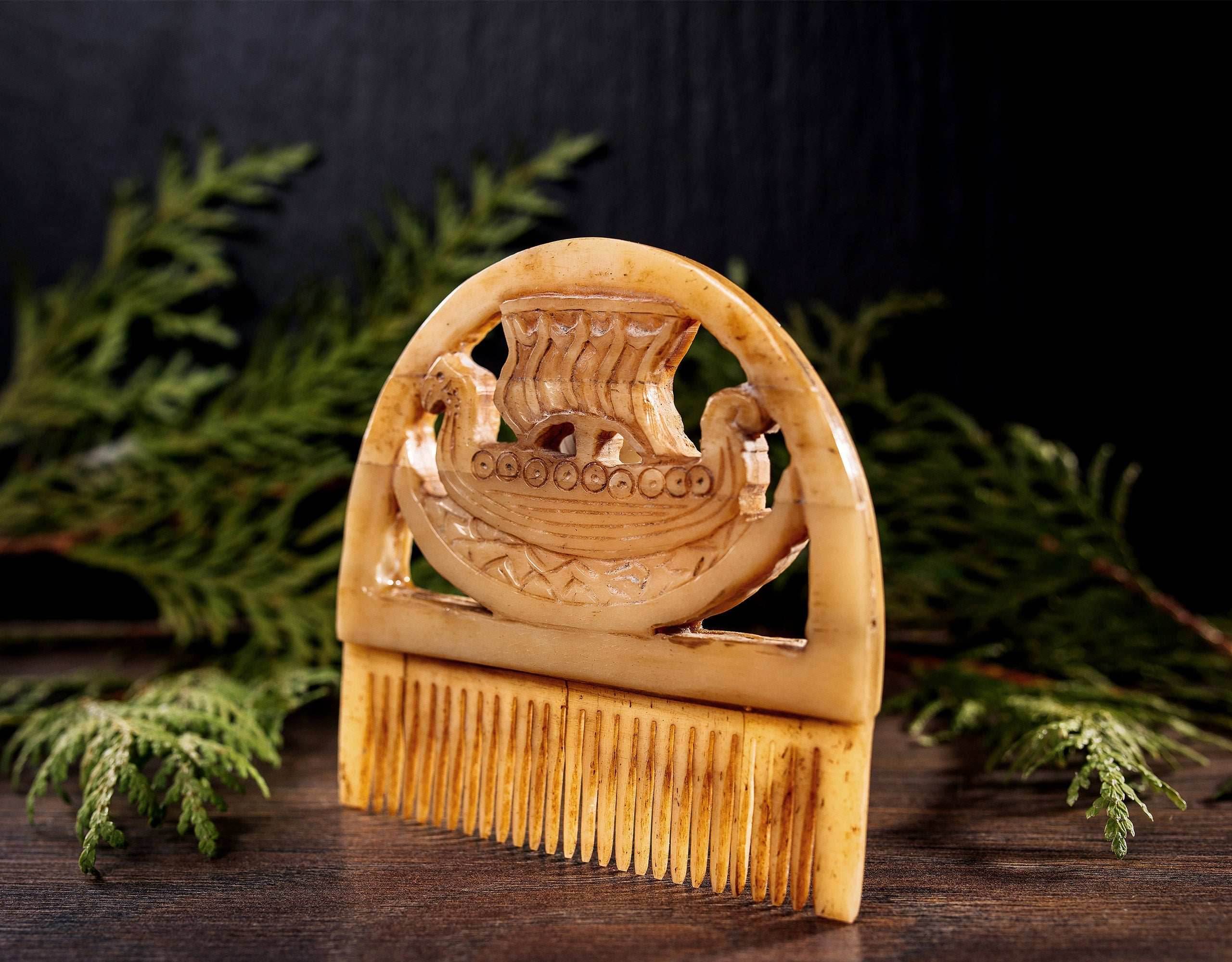 Bone Beard Comb - Drakkar - 