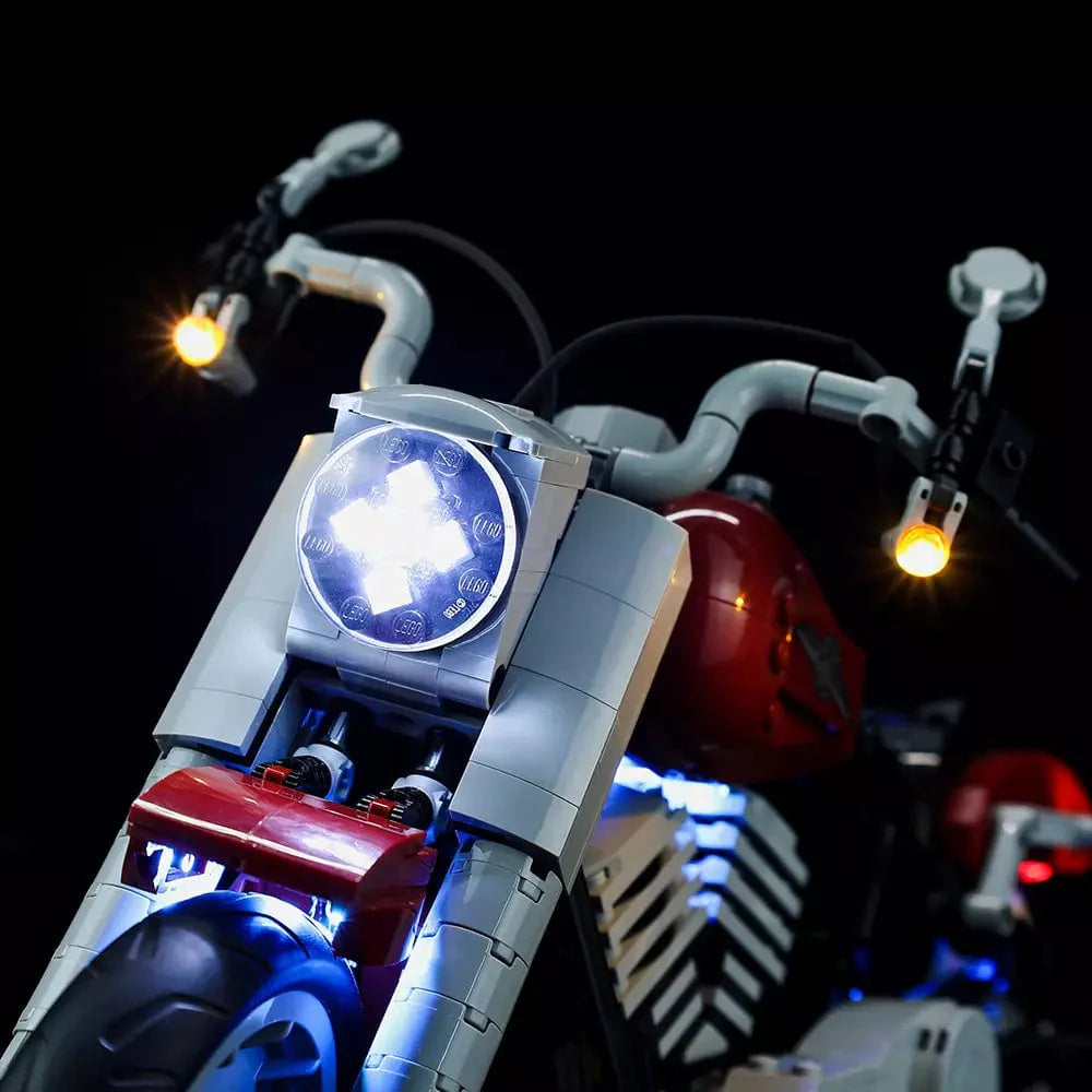LEGO Harley-Davidson® Fat Boy® #10269 (Wheel Blue) Light Kit