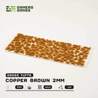 Gamers Grass Tufts: Copper Brown 2mm- Wild - 