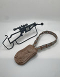 Vintage Star Wars 12 Inch Chewbacca Replacement REPRO Bowcaster & Bandolier 12”