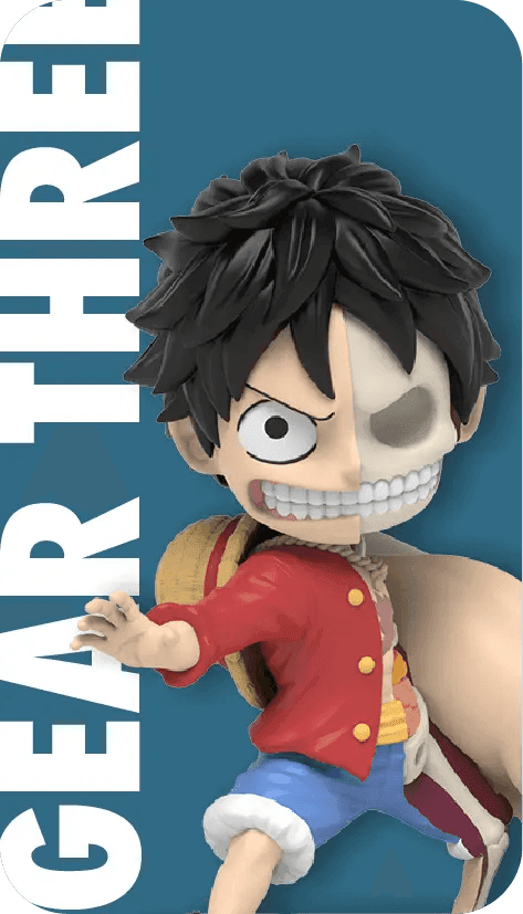 Freeny's Hidden Dissectibles: One Piece (Luffy’s Gears Edition) Blind Box (1 Blind Box) - 