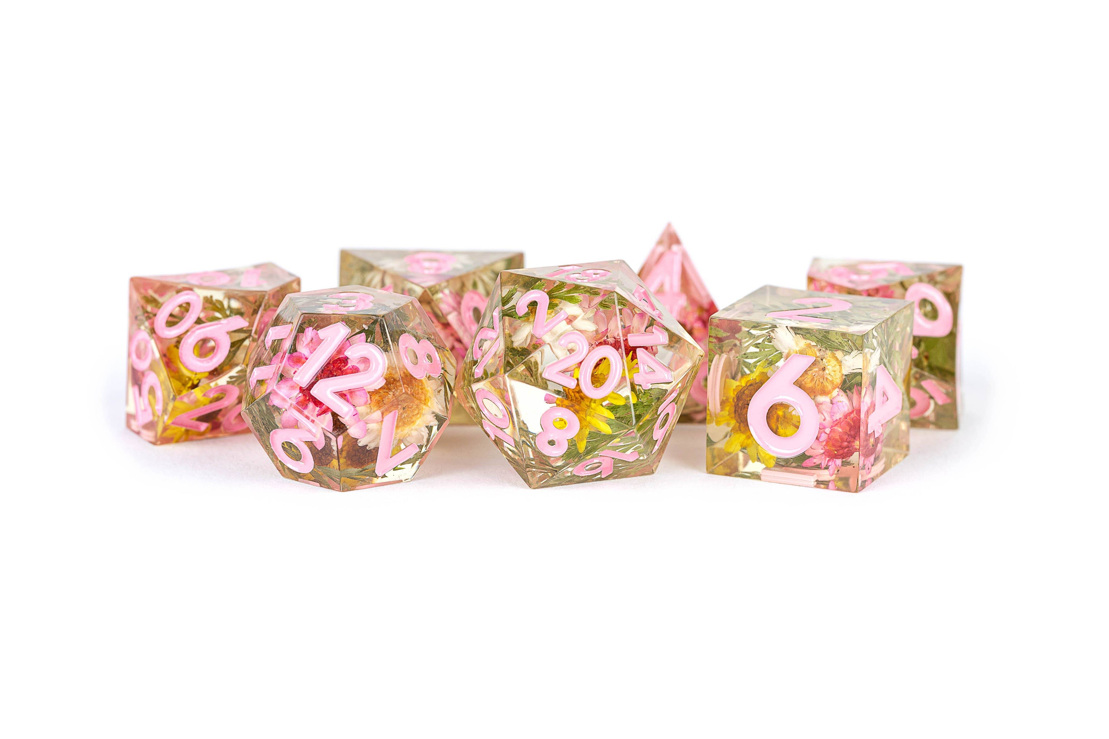 PREMIUM Handcrafted Sharp Edge Inclusion Dice - 