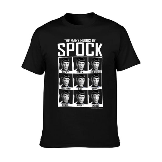 Star Trek The Original Series Moods of Spock Textbook T-Shirt