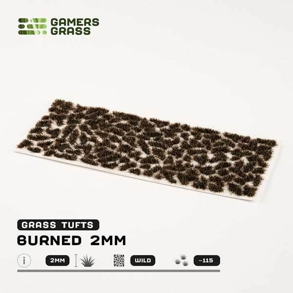 Gamers Grass Tufts: Burned 2mm- Wild - 