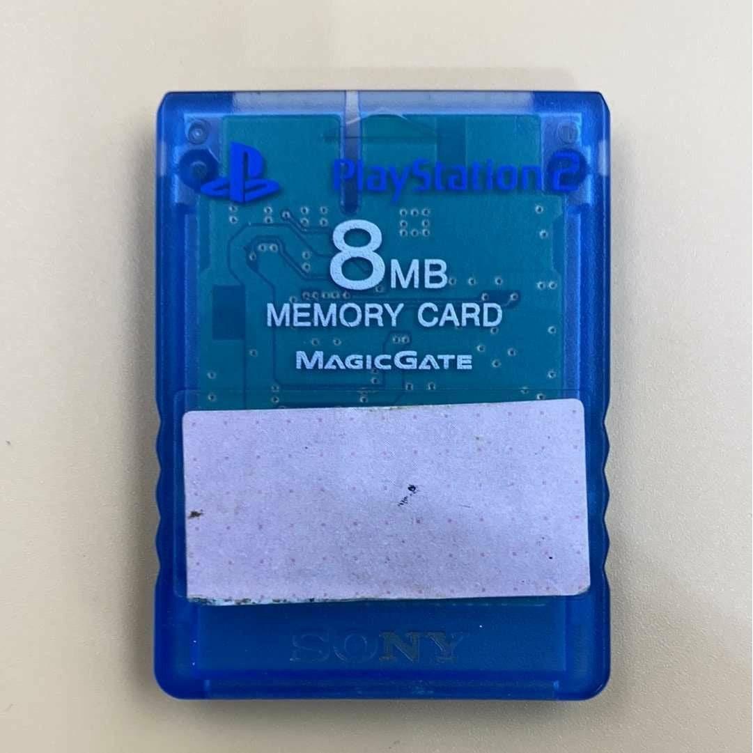 8MB Memory Card (Blue)  - PlayStation 2