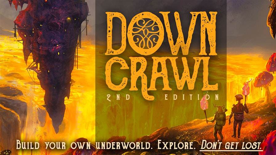 Downcrawl 2nd Ed (Red Hardcover) - 