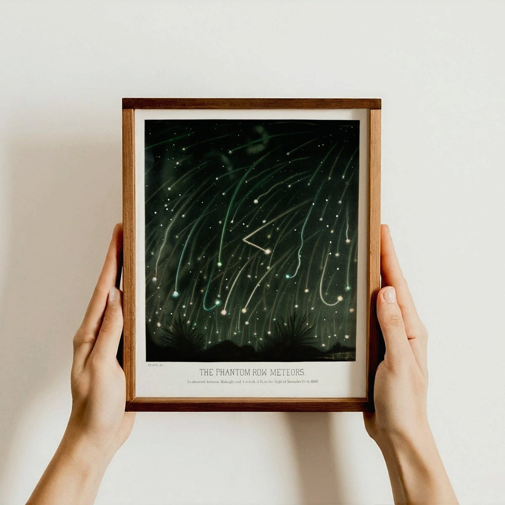 “November Meteors” Celestial Art Print