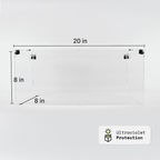 Mini Stacker 20x8x8 - Clear
