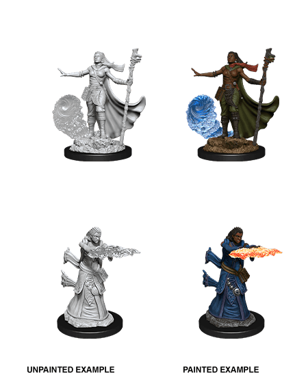 D&D: Nolzur's Marvelous Miniatures - Human Female Wizard - 