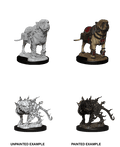 D&D: Nolzur's Marvelous Miniatures - Mastiff & Shadow Mastiff - 