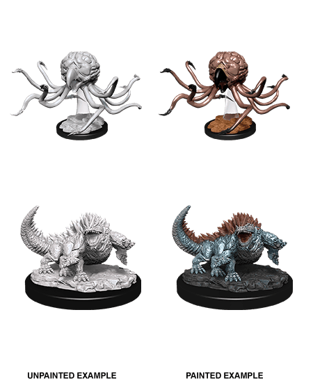 D&D: Nolzur's Marvelous Miniatures - Grell & Basilisk - 