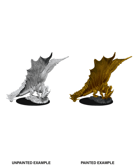 D&D: Nolzur's Marvelous Miniatures - Young Gold Dragon - 
