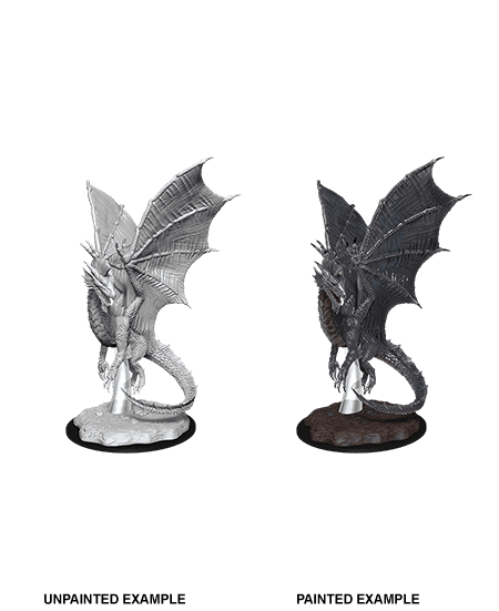 D&D: Nolzur's Marvelous Miniatures - Young Silver Dragon - 