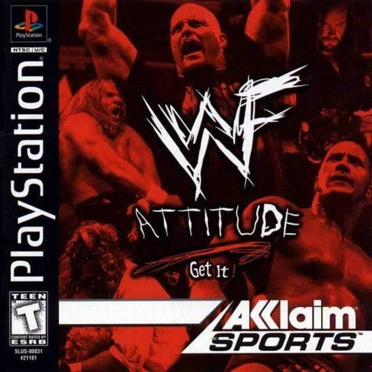 WWF Attitude Get It (Playstation) - Game Manual Only