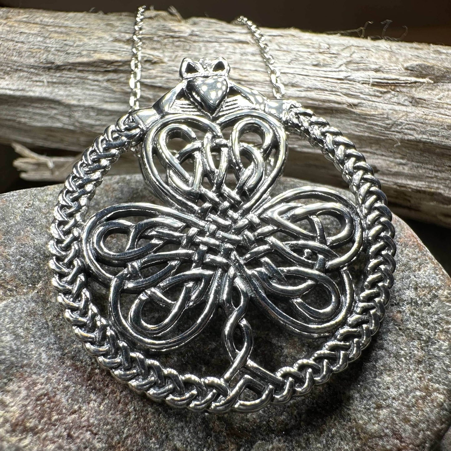 Sylvania Shamrock Necklace - 