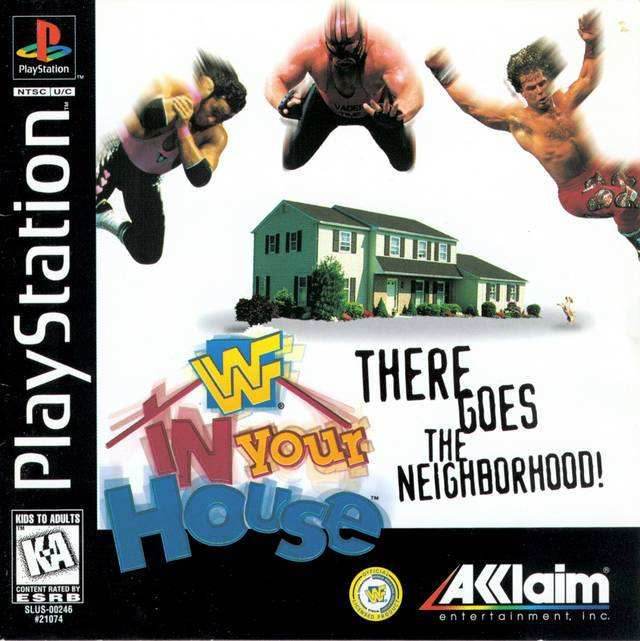 WWF In Your House (Playstation) - Game Manual Only