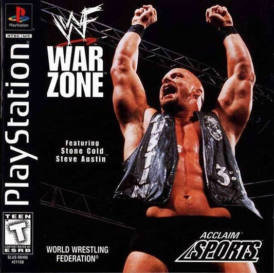 WWF War Zone (PlayStation) - Game Manual Only