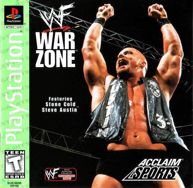 WWF War Zone (Greatest Hits) (PlayStation) - Game Manual Only