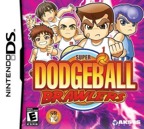 Super Dodgeball Brawlers (Nintendo DS) - Game Manual Only
