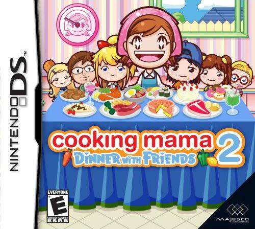 Cooking Mama 2 Dinner With Friends (Nintendo DS) - Game Manual Only