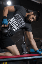 Beast Mode Training Gym Workout Mens T-shirt - Black / Mens Small