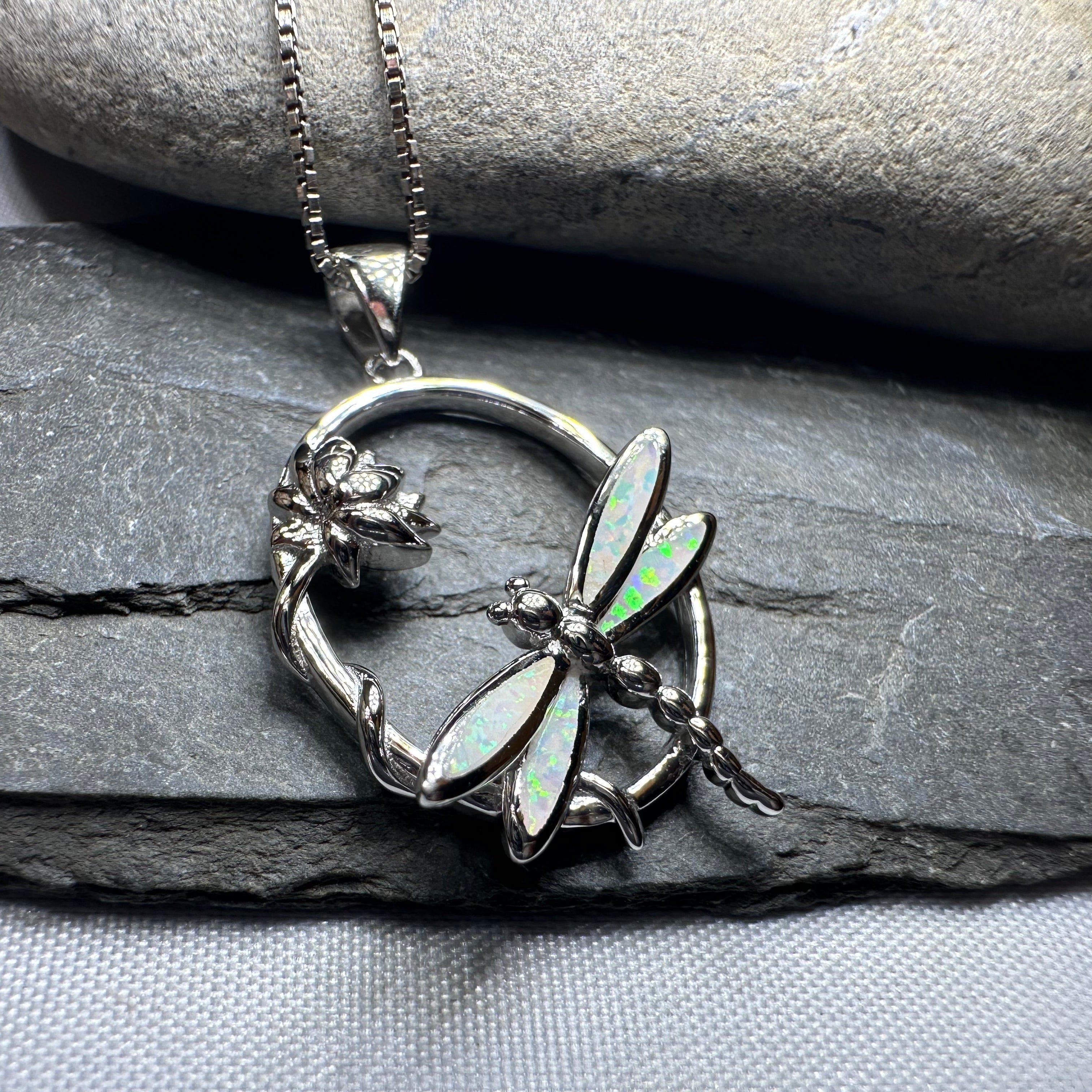 Mystical Dragonfly Necklace